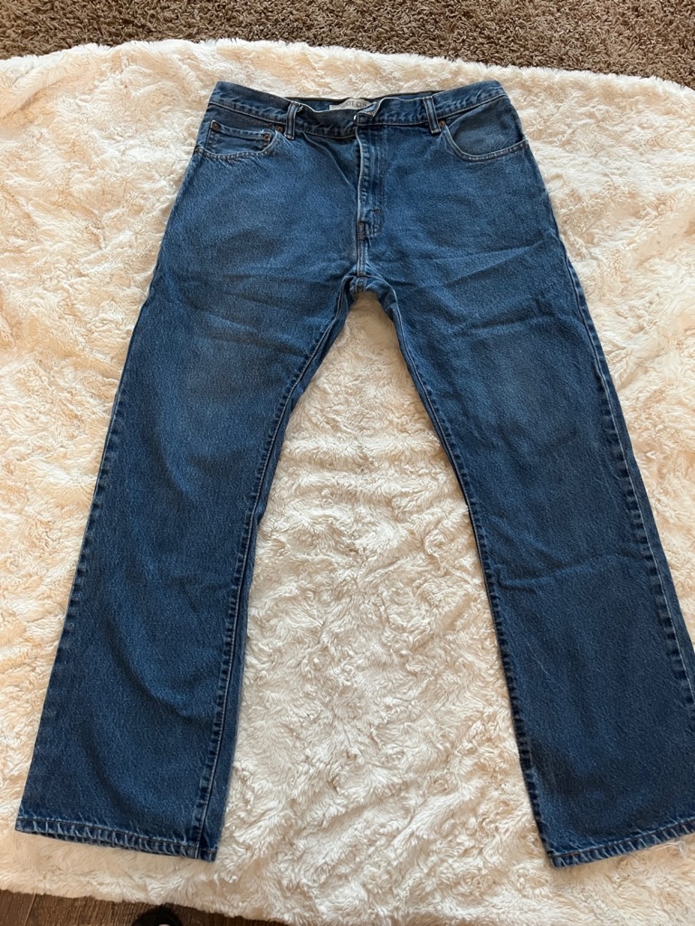 Levi's Indigo Blue Straight Jeans
